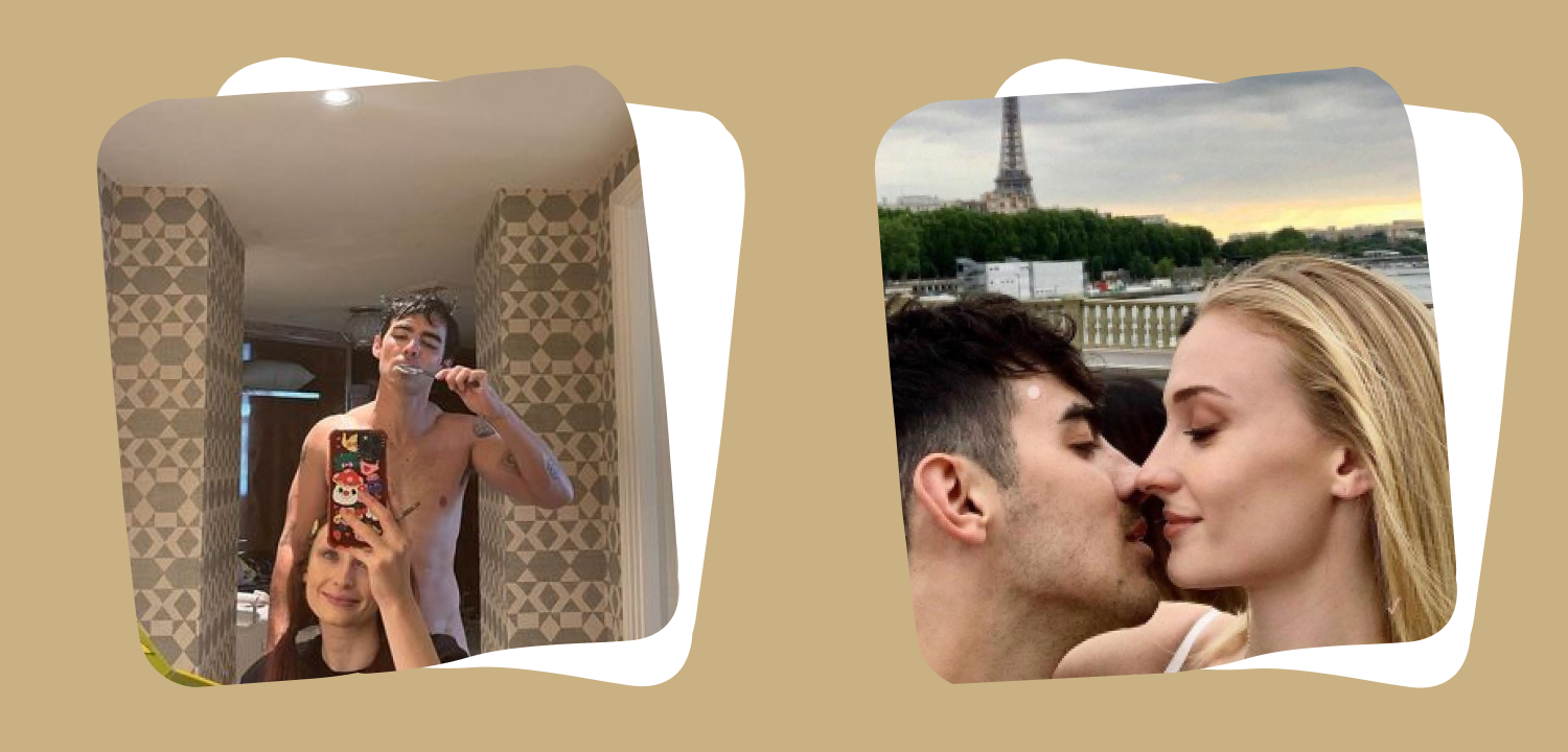 Prominenz, die sich im Internet kennengelernt haben.0. 2